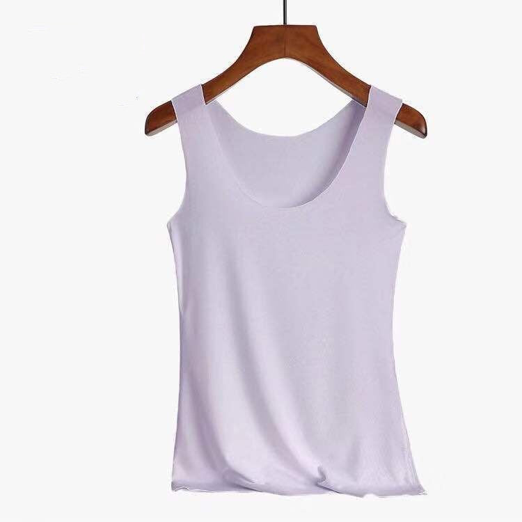 Top Women O Neck Slim Seamless Tank Tops