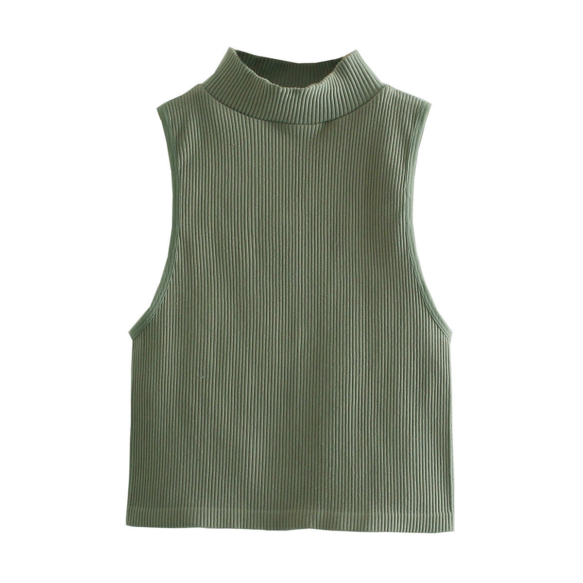 Tank-Tops Traf Women Camis Ribbed Knit