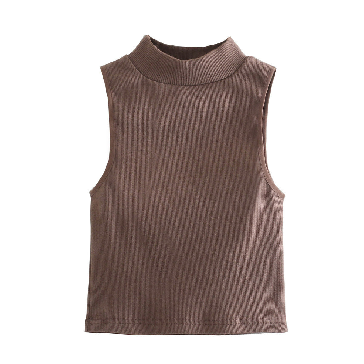 Tank-Tops Traf Women Camis Ribbed Knit